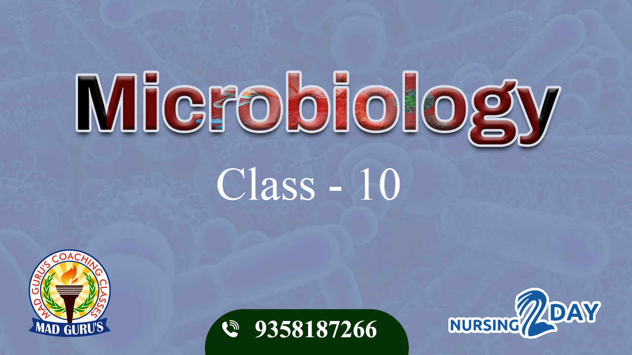 Microbiology Class 10