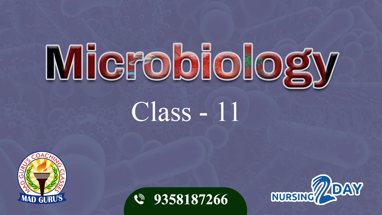 Microbiology Class 11