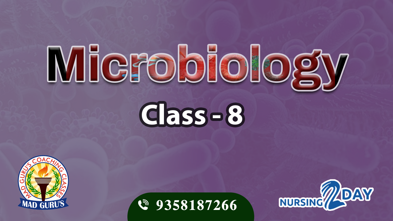 Microbiology Class 8